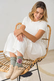 Eco Vita Naturally Dyed Organic Wool Thread Embellishing Socks Pattern Book