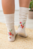 Eco Vita Naturally Dyed Organic Wool Thread Embellishing Socks Pattern Book