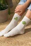 Eco Vita Naturally Dyed Organic Wool Thread Embellishing Socks Pattern Book