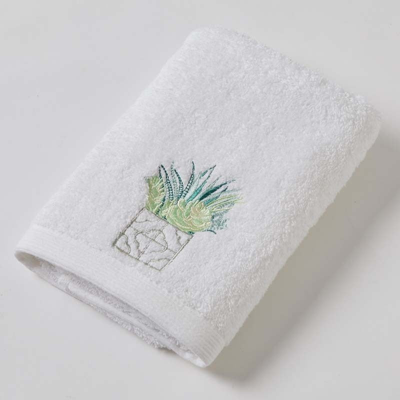 Hand Towel Succulent