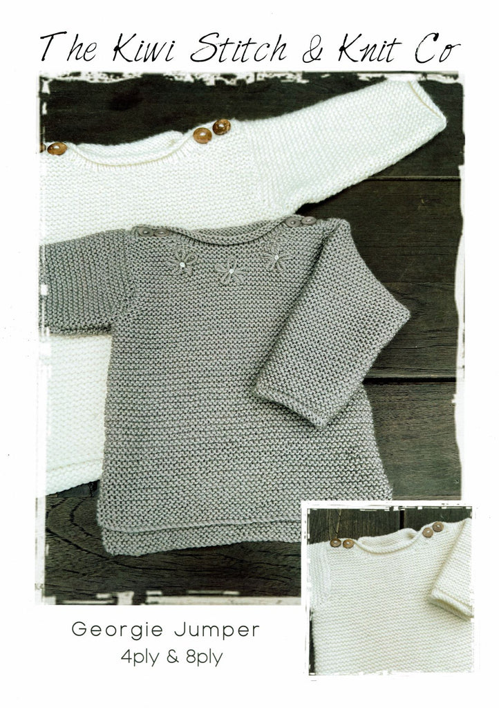 The Kiwi Stitch & Knit Co. Georgie Jumper Pattern