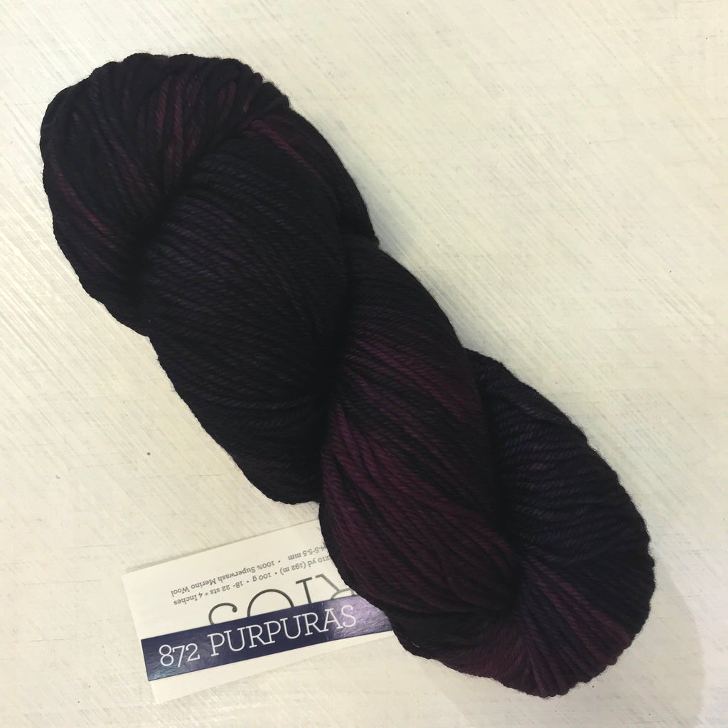 Malabrigo Rios 100% Kettledyed Merino Purpuras