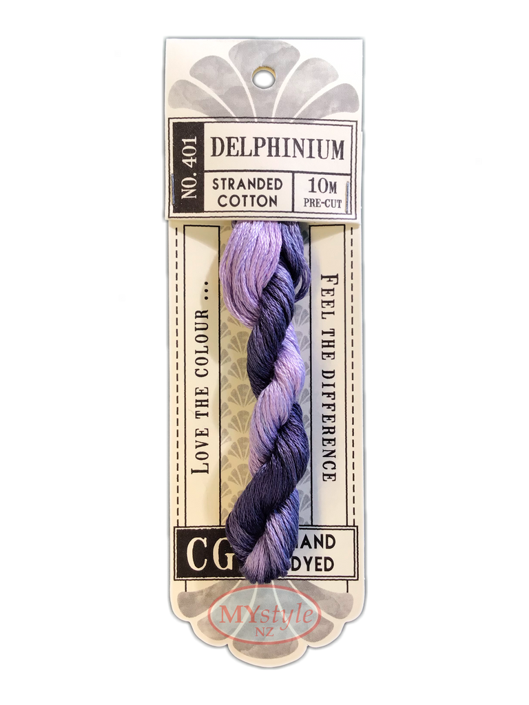 CGT NO. 401 Delphinium - Stranded Cotton