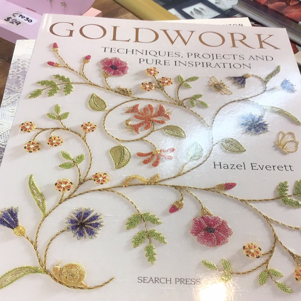 Goldwork techniques,projects and pure inspiration
