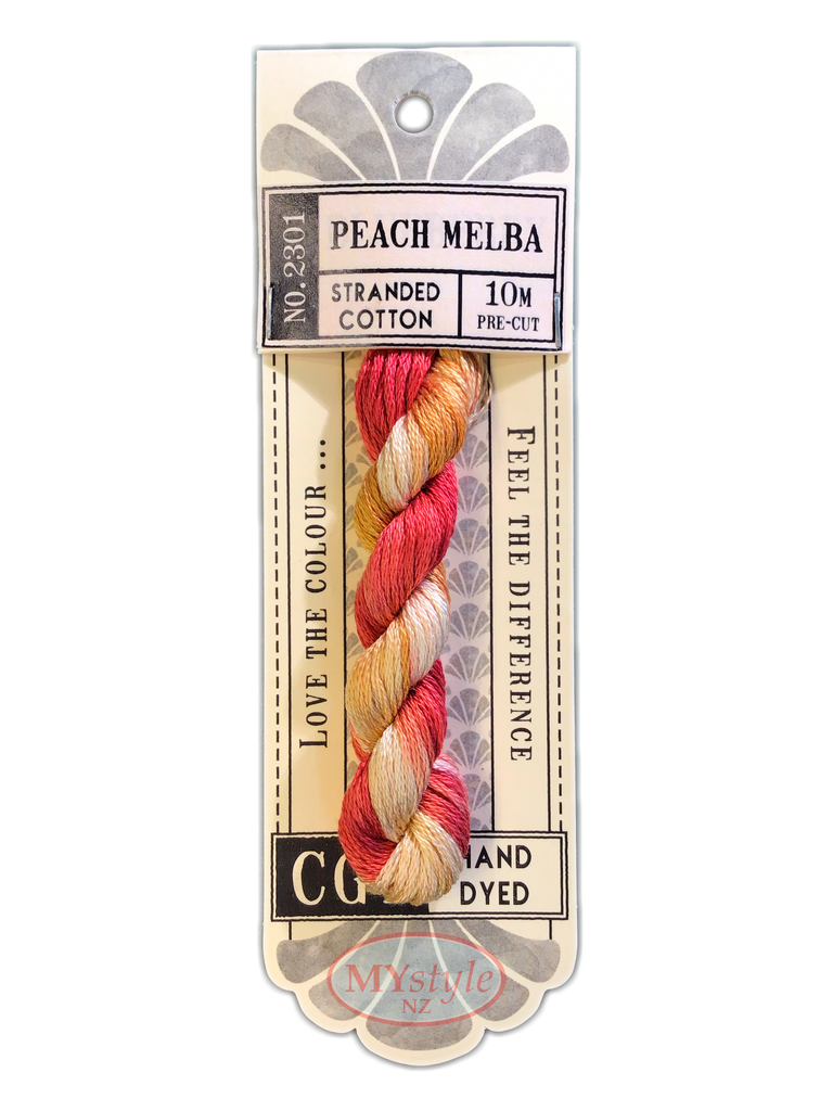 CGT NO. 2301 Peach Melba - Stranded Cotton