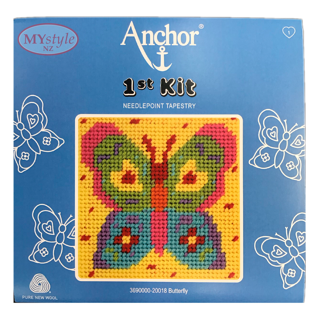 Anchor 1st Kit; Tapestry -  Butterfly