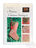 JC Embroidery, Medium Christmas Stocking #3