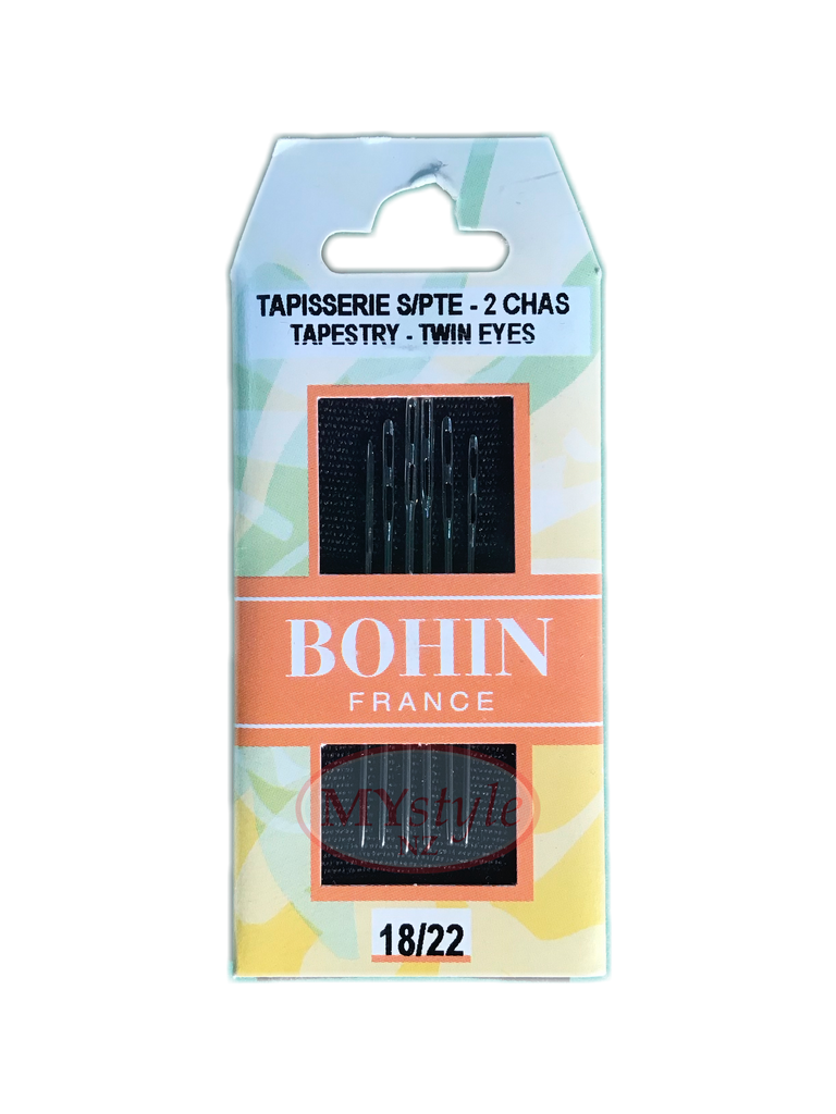 Bohin Tapestry Needles, Size 18/22 - Twin Eyes